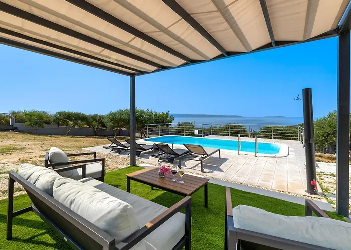 Hébergement de vacances Ria With Heated Pool By Interhome Trogir