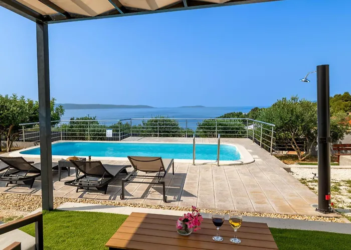 Ria With Heated Pool By Interhome Trogir